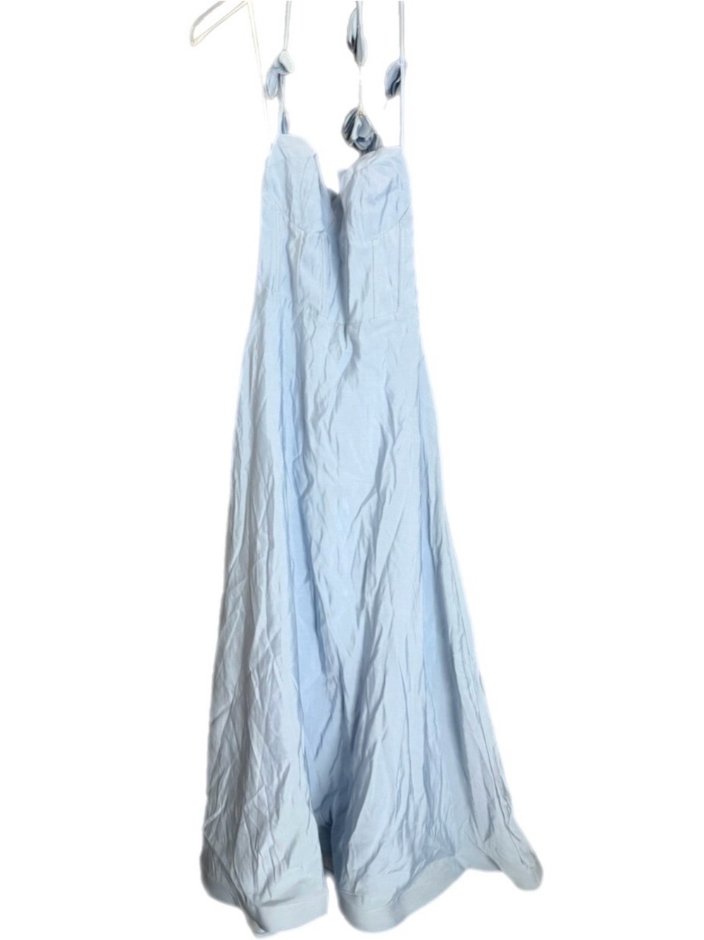 Petal & Pup Pale Blue Corset Della Midi Dress SIZE:SMALL - Picture 6 of 8